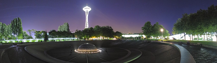 The International Fountain, Seattle Center, Seattle WA