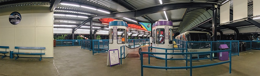 Monorail Station, Seattle Center, Seattle WA