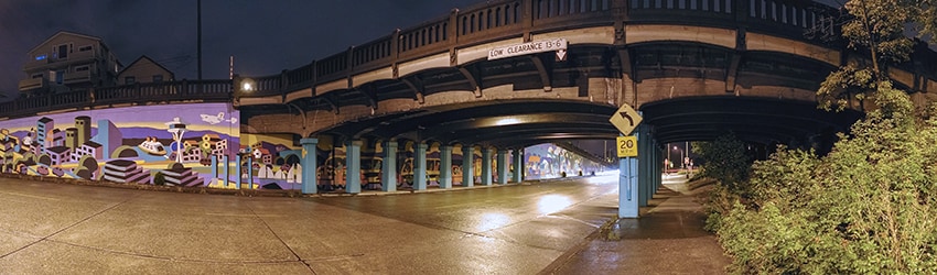 N 38th St at Aurora Ave N, Fremont, Seattle WA