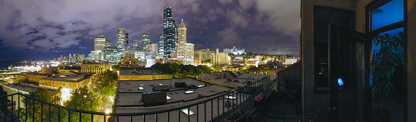 Seattle Quilt Building, 1st Ave S, Pioneer Square, Seattle WA