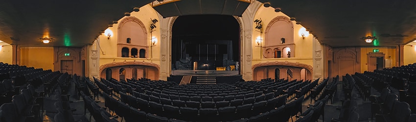 Center Floor, Moore Theatre, Belltown, Seattle WA