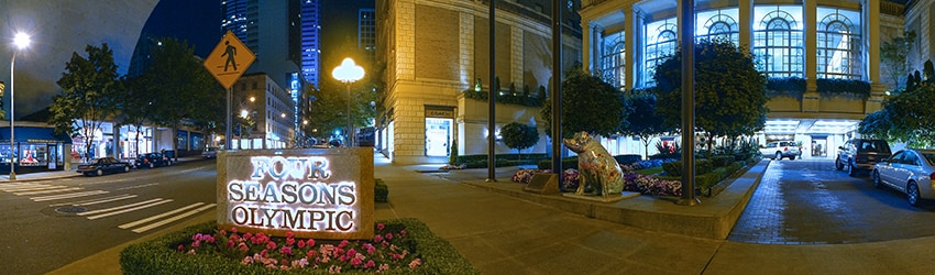 Exterior, Four Seasons Olympic, Seattle WA