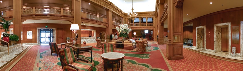 Lobby, Four Seasons Olympic, Seattle WA