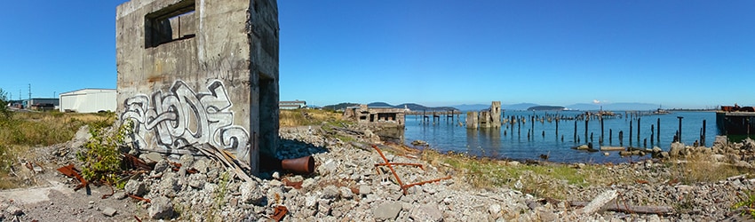 Pier Remains, Anacortes WA