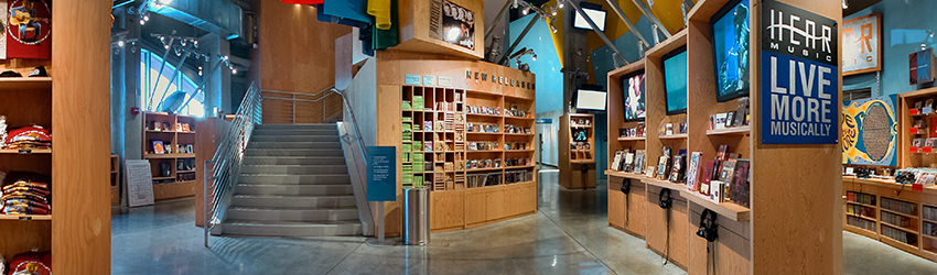 The EMP Store, Experience Music Project, Seattle WA