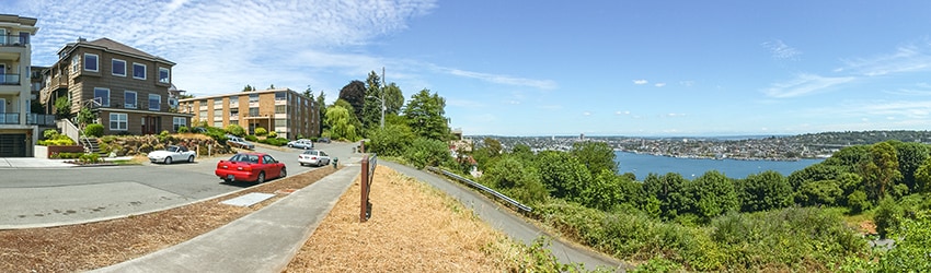 Taylor Ave N & Newton St, Queen Anne, Seattle WA