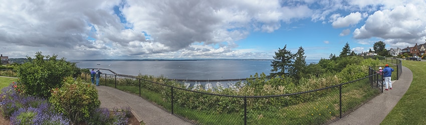 Sunset Hill Viewpoint, Ballard, Seattle WA