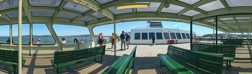 Bainbridge Island Ferry, Bainbridge Island WA