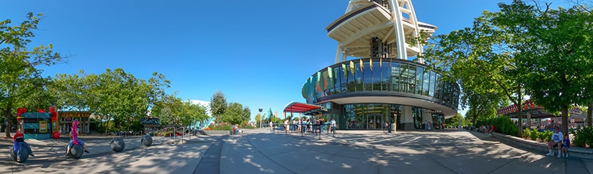 The Space Needle at Seattle Center, Seattle WA