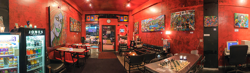 Aurafice Internet & Coffee Bar (2002), Capitol Hill, Seattle WA