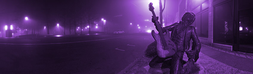 Jimi Hendrix Statue, Capitol Hill, Seattle WA