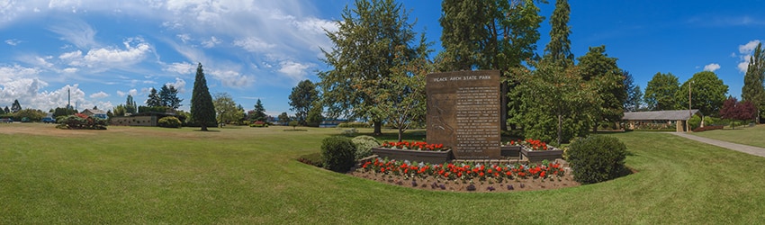 Peace Arch Historical State Park, Blaine WA