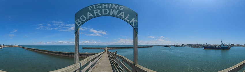 Fishing Boardwalk, Westport WA
