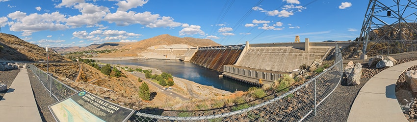 Grand Coulee Dam Viewpoint, Coulee Dam WA