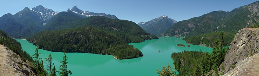 Diablo Lake, North Cascades National Park, WA