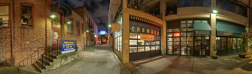 Post Alley at Pike Place Market, Seattle WA