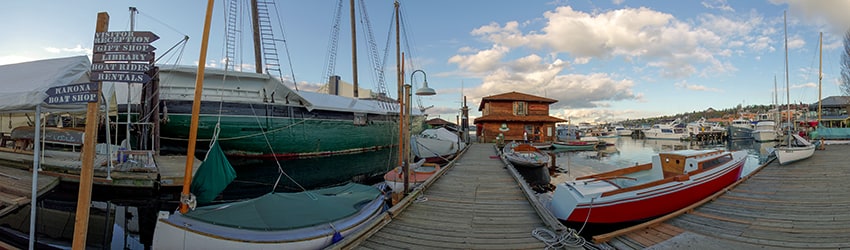 Center for Wooden Boats, South Lake Union, Seattle WA