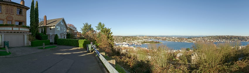 Overlooking 5th & Lynn Park, Queen Anne, Seattle WA