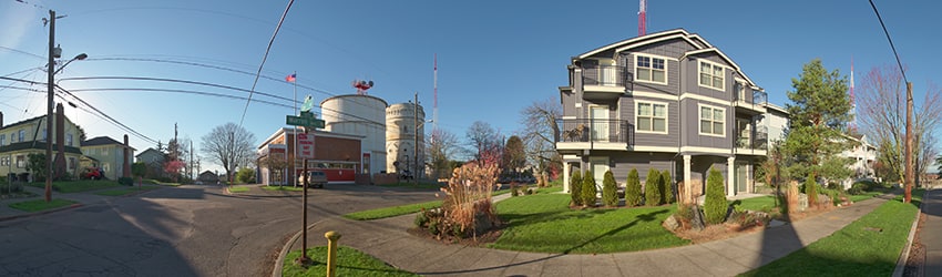 Lee St & Warren Ave N, Queen Anne, Seattle WA