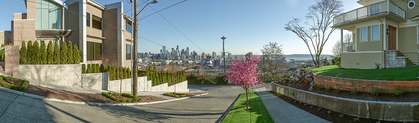 3rd Ave N & Ward St, Queen Anne, Seattle WA