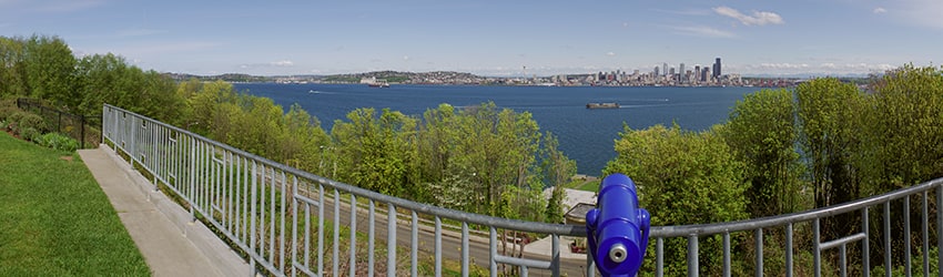 Hamilton Viewpoint Park, West Seattle WA