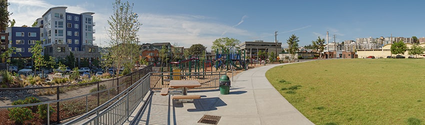 Cascade Playground, South Lake Union, Seattle WA
