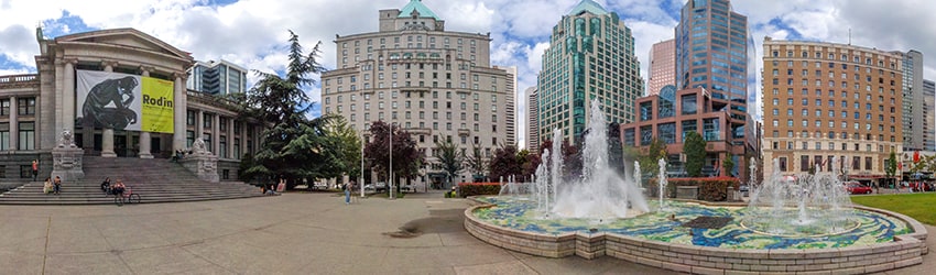 Downtown Vancouver BC, Canada