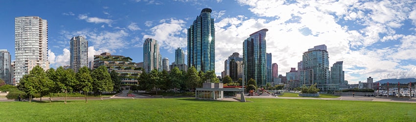 Coal Harbour Park, Vancouver BC, Canada