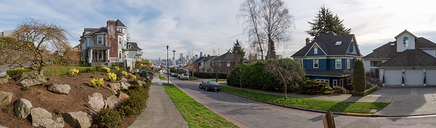 W Prospect St & Willard Ave W, Queen Anne, Seattle WA