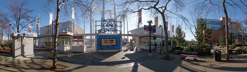 The Pacific Science Center, Seattle Center, Seattle WA