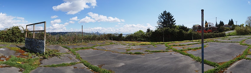 Abandoned Playground, Magnolia, Seattle WA
