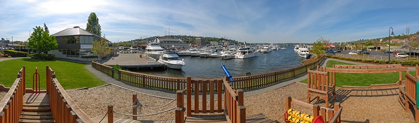 Lulu's Slide, Chandler's Cove, South Lake Union, Seattle WA