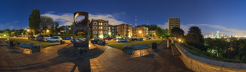 Kerry Park Viewpoint, Queen Anne, Seattle WA