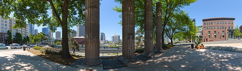 Plymouth Pillars Park, Capitol Hill, Seattle WA