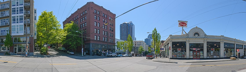 E Pike St & Minor Ave, Capitol Hill, Seattle WA