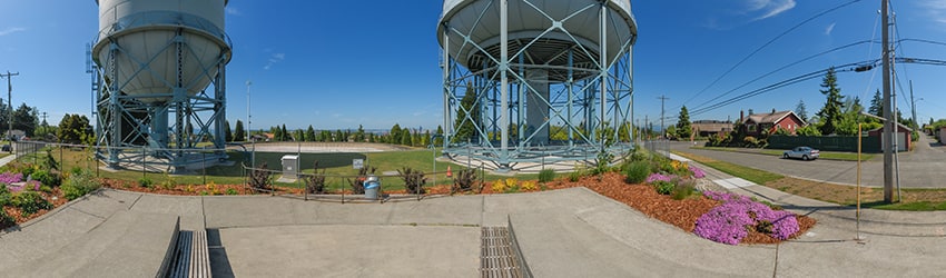 High Point Water Towers, West Seattle WA