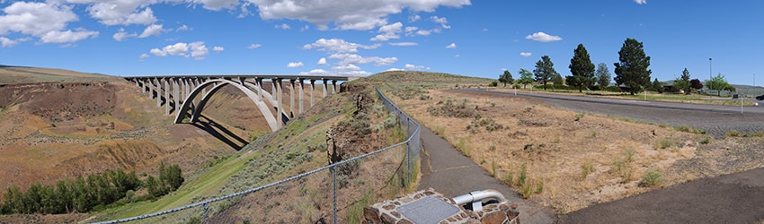 Fred G. Redmon Memorial Bridge (Selah Creek Bridge), Yakima, Washington