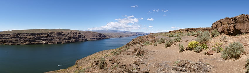 Scenic overlook of the Columbia River, Vantage WA