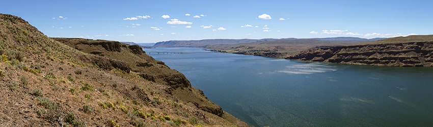 Scenic overlook of the Columbia River, Vantage WA