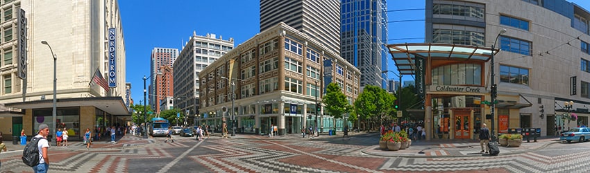 Westlake Center, 5th Ave & Pine St, Seattle WA