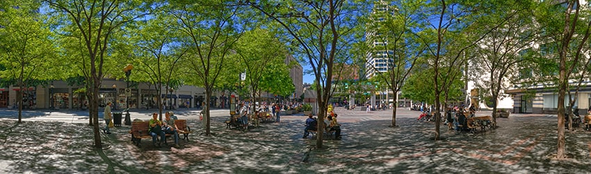 Westlake Center Park, Seattle WA
