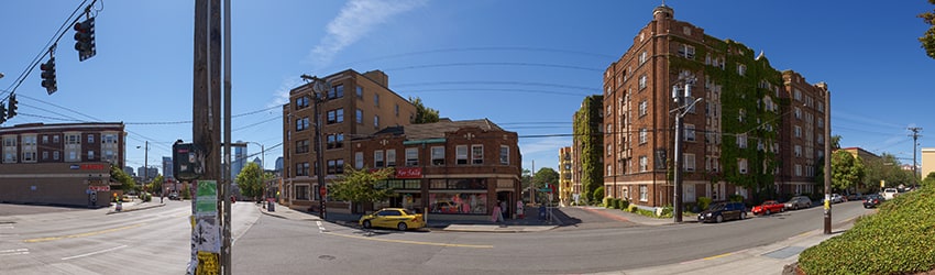 Summit Ave & E Olive St, Capitol Hill, Seattle WA