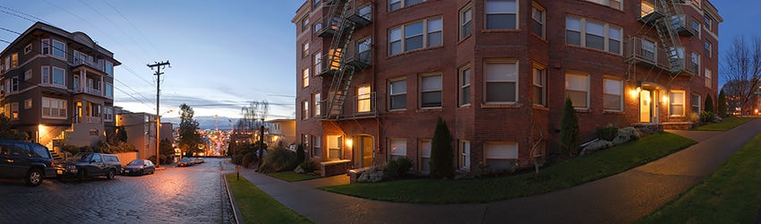 Thomas St Sunset (2006), Capitol Hill, Seattle WA