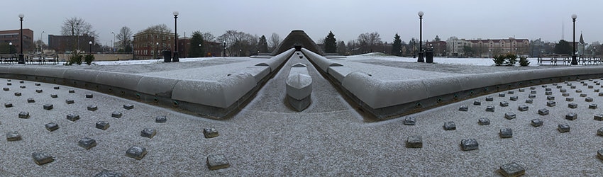 Cal Anderson Park in Winter, Capitol Hill, Seattle WA
