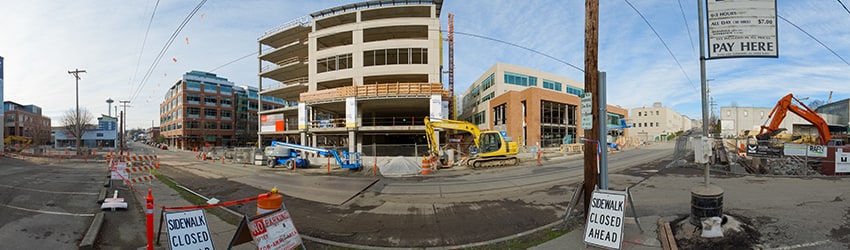 Thomas St & Westlake Ave N, South Lake Union, Seattle WA