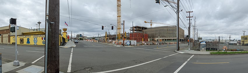 9th Ave N & Republican St, South Lake Union, Seattle WA