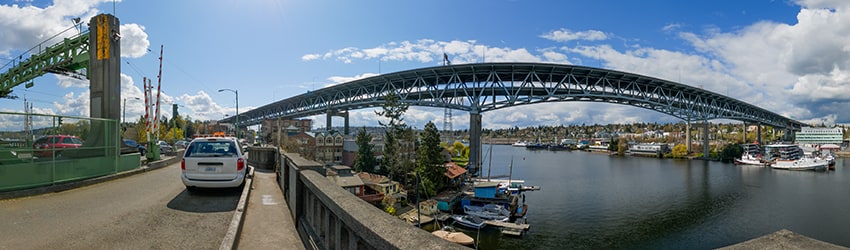 University Bridge, Eastlake, Seattle WA
