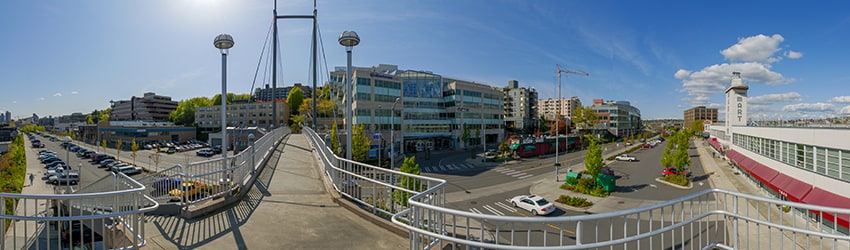 West Lake Union Center Pedestrian Bridge, Seattle WA
