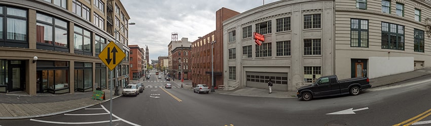 3rd Ave S & Yesler Way, Pioneer Square, Seattle WA