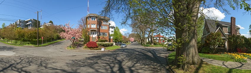 Highland Dr & Bigelow Ave N, Queen Anne, Seattle WA